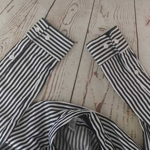 H&M Striped Button Front Shirt Size 4 - Picture 7 of 7
